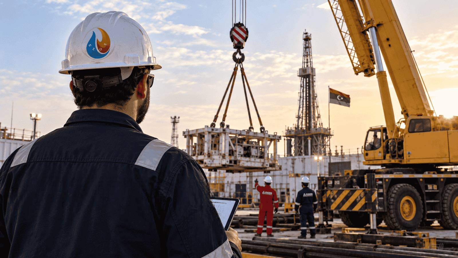 Crane certification and inspection services in Libya