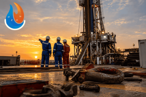 DROPS inspection and dropped object survey on an oilfield drilling rig